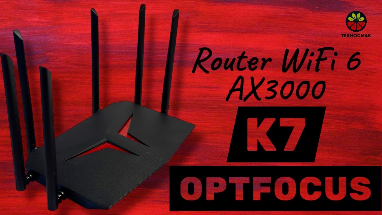 K7 Router OPTFOCUS K7 роутер AX3000 WIFI 6 –огляд, тести, порівняння - YouTube