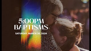 Saturday 5:00PM | Easter Baptisms | Union Chapel Association