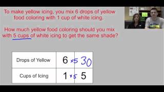 Ratio Tables Lesson   video