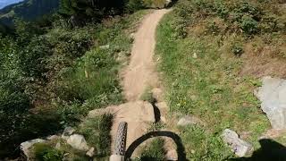 Never End Trail in Laax