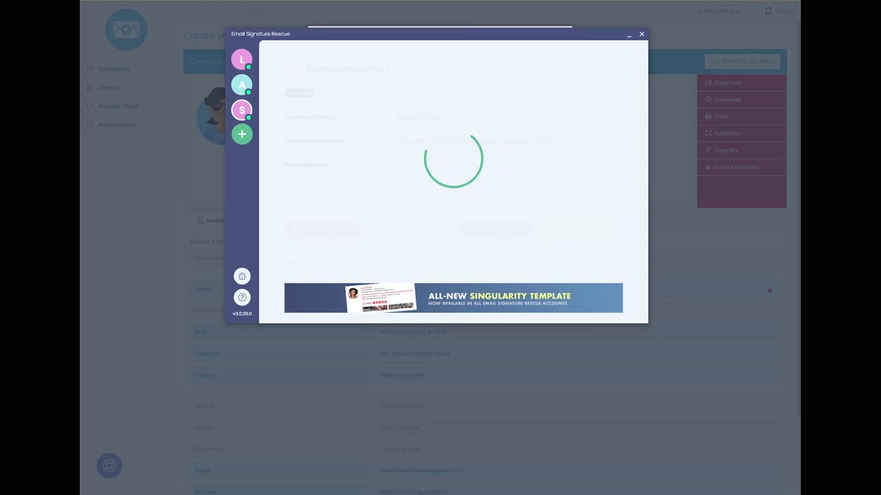 Email Signature Rescue Email Signature Rescue - New Windows/MacOS Installer Apps - YouTube