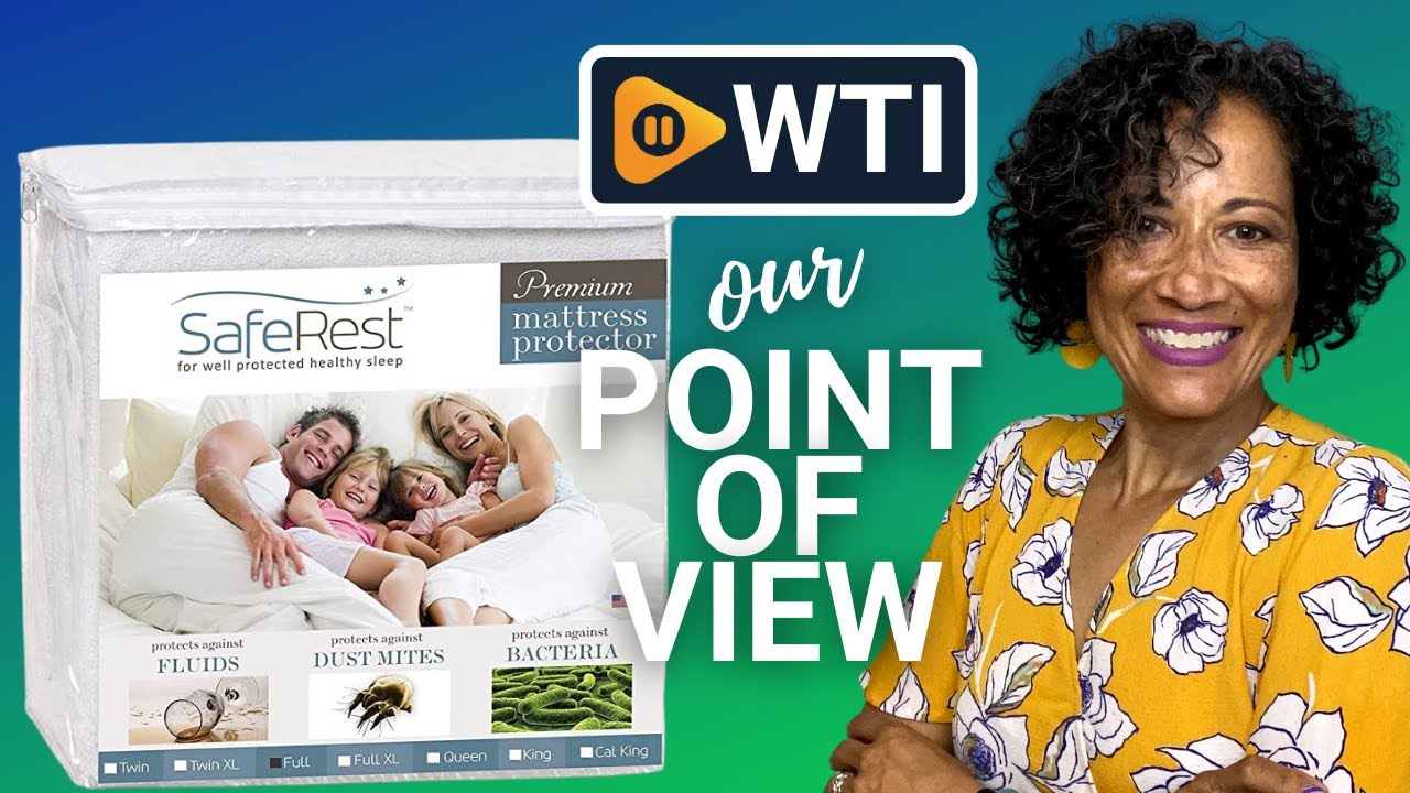 SafeRest Waterproof Mattress Protector Our Point Of View YouTube