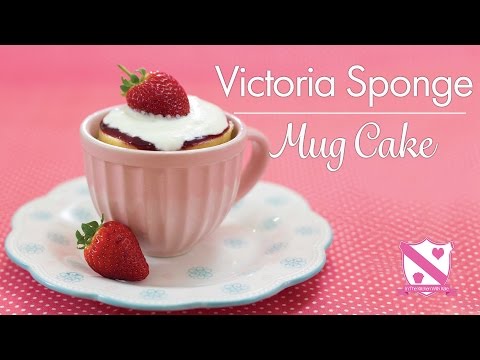 Mug Cake: Victoria Sponge - In The Kitchen With Kate