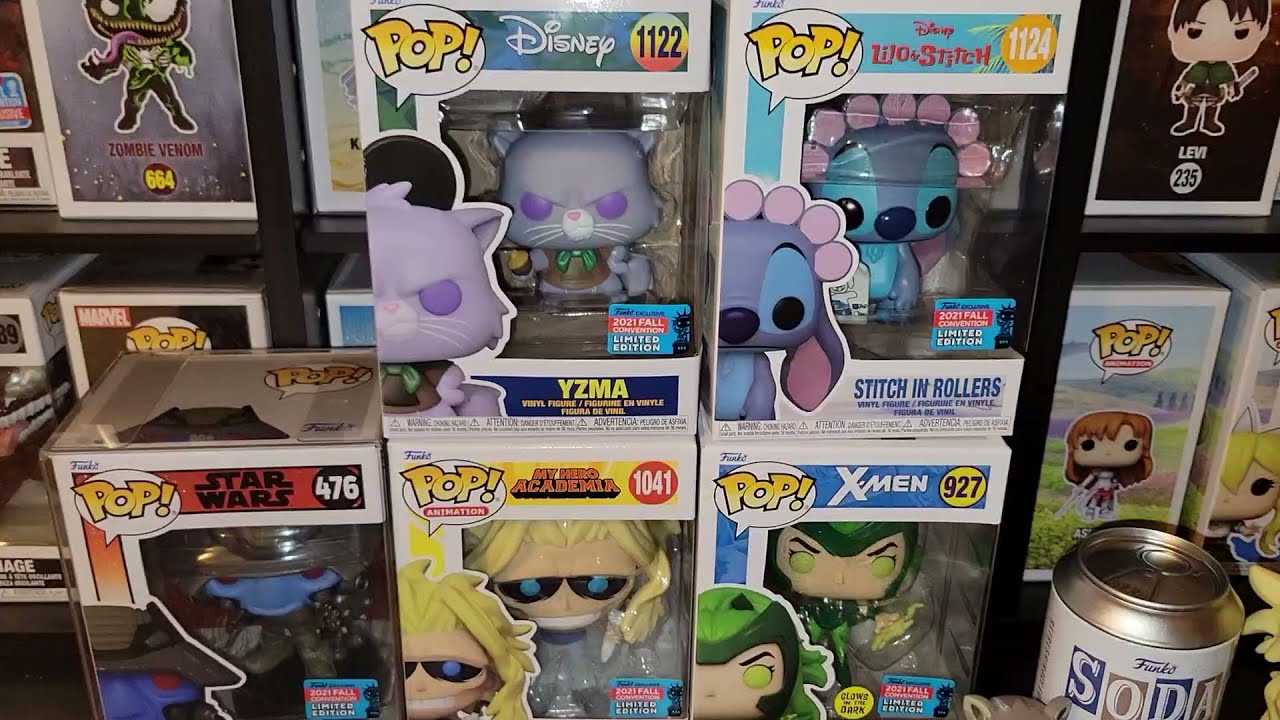 2021 Fall Convention Funko pop Show Case