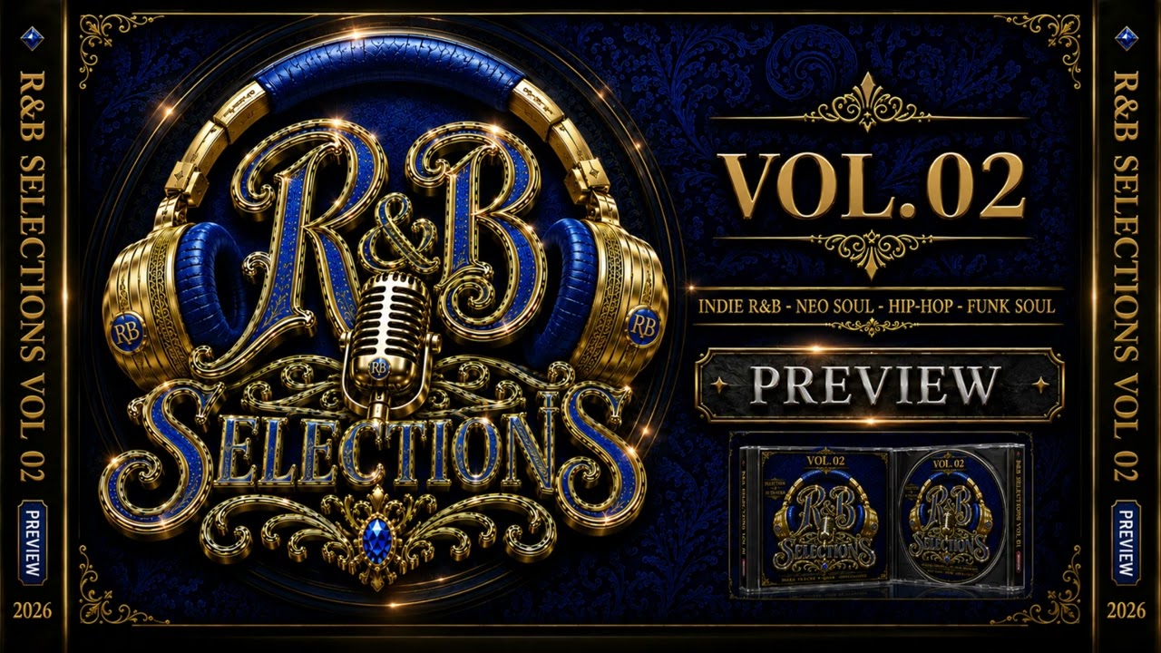 R&B SELECTIONS VOL. 02 (CD PREVIEW) 10 TRACKS ** INDIE R&B / FUNK
