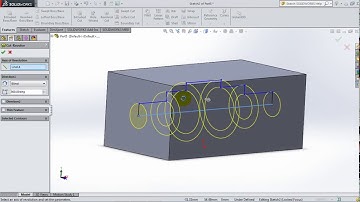35  SolidWorks 2015 Tutorial 35  Revolve Cut