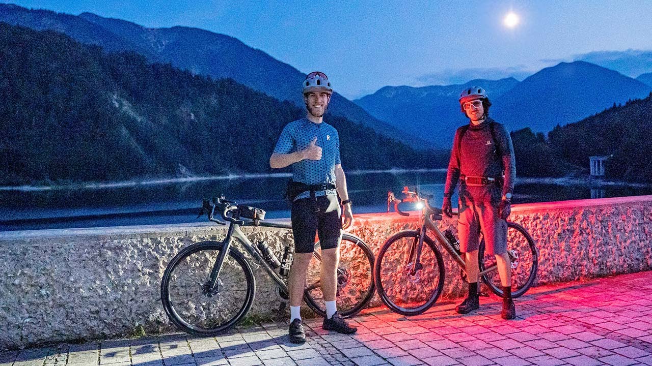 München bis Gardasee in 24h GravelBike Tour (360KM) am Limit YouTube