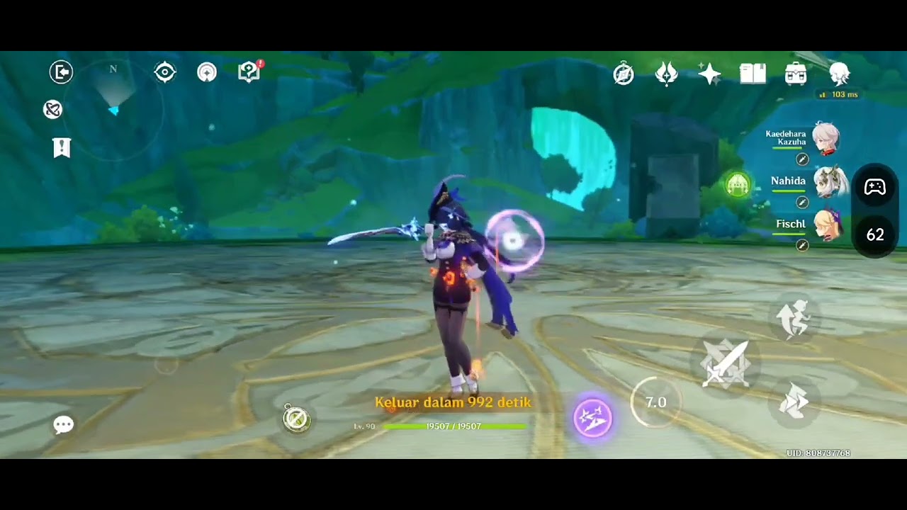 Genshin Impact Vulkan Render Test Android Poco F4 - YouTube