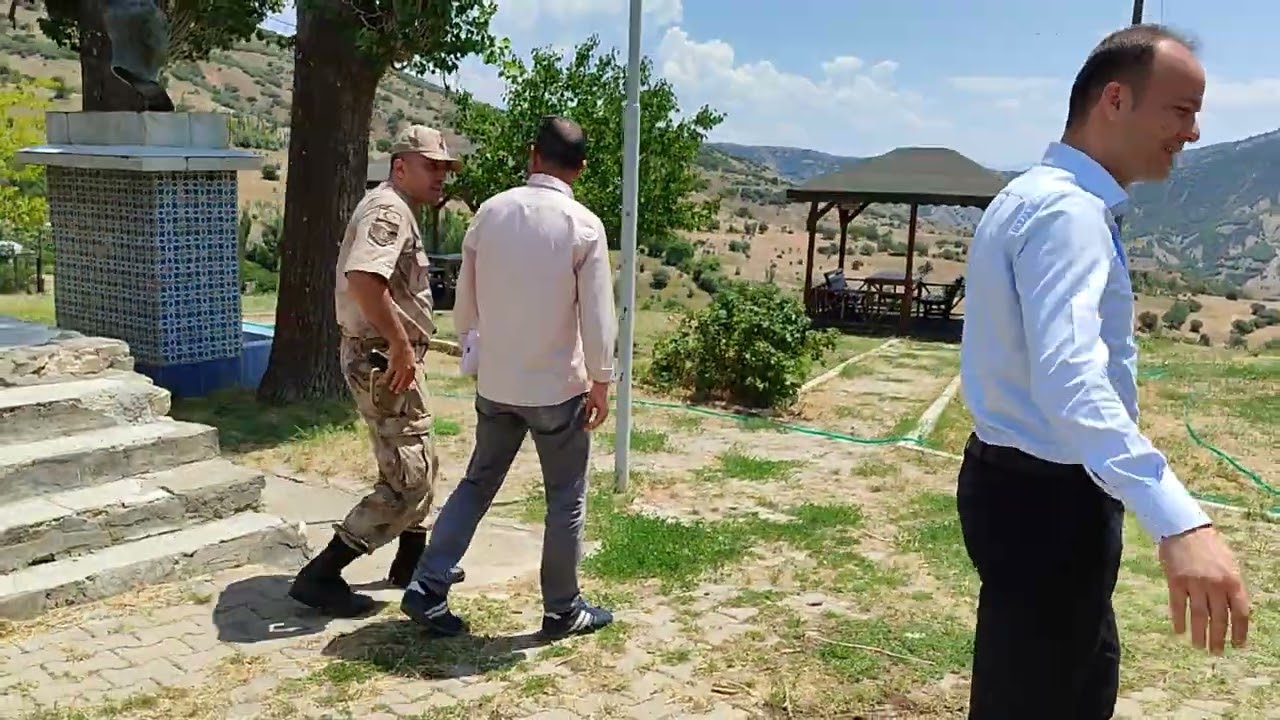 dikmen köyü kaymakam ziyaret eti