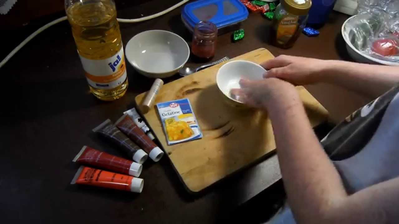 DIY Gelatine für SFX makeups ohne Glycerin