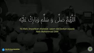 Mahallul Qiyam Maulid Diba' anta syamsun anta badrun