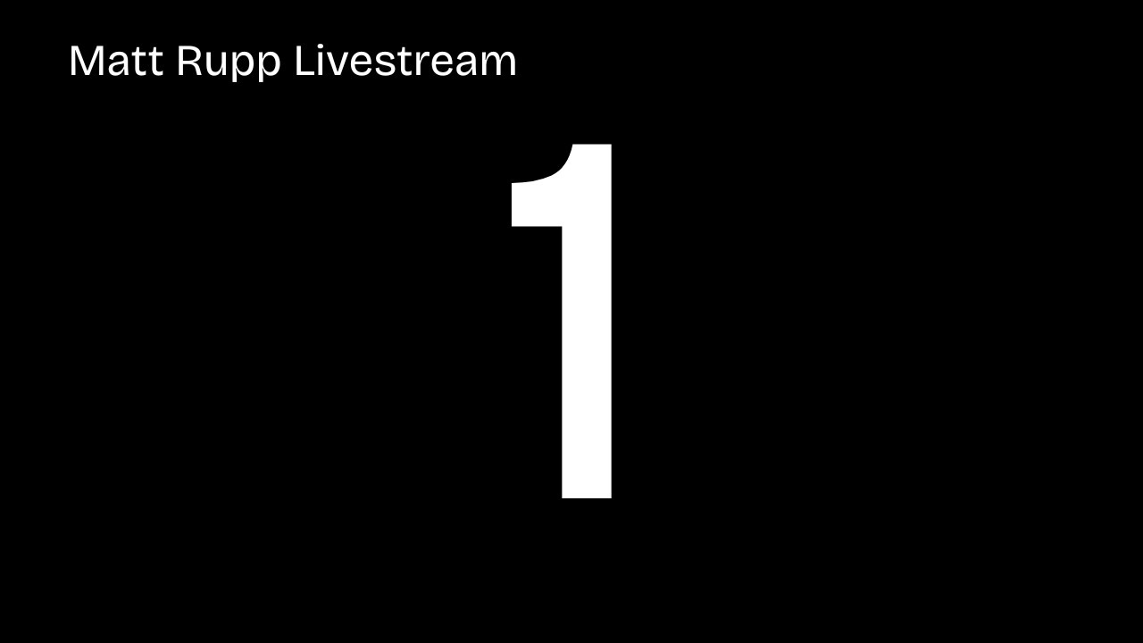 Matthew Rupp Matt Rupp Livestream (September 9, 2025) - YouTube