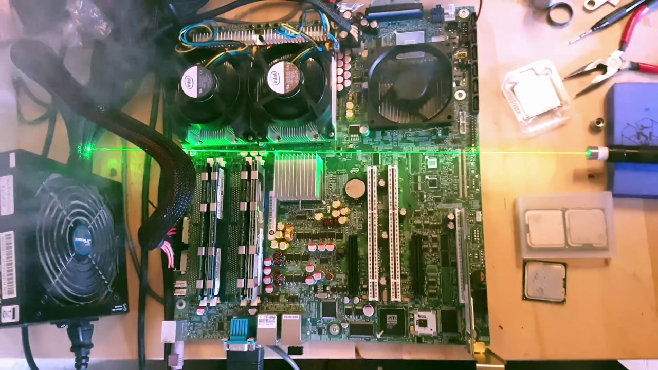 S5000 Intel Mainboard Porn - 4K Videoedit Test