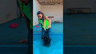 Desafio Na Piscina Entrar Sem Se Molhar