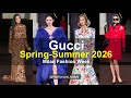 Gucci Spring Summer 2026 Milan Fashion Week