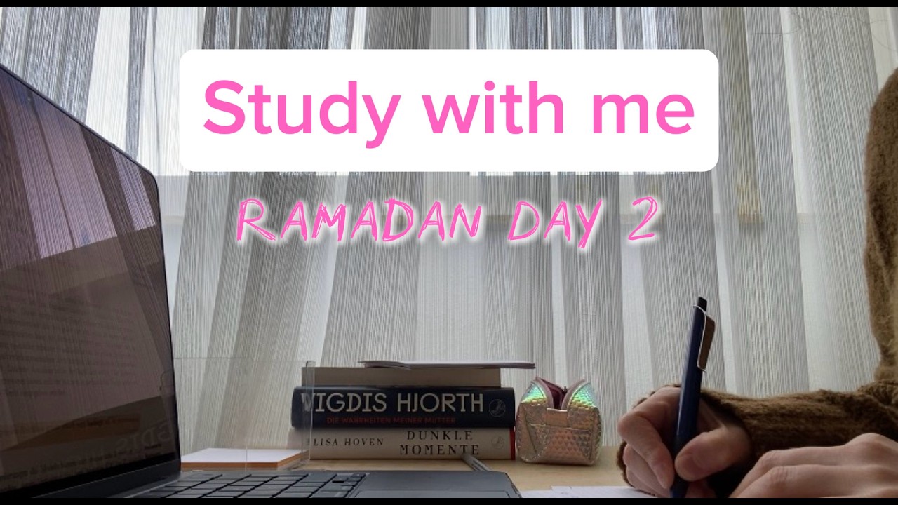 Ramadan Study With Me 🌙 | Day 2 | 1 Hour Focus Session | Exam Prep