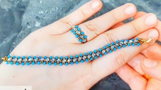 Kristalli Su Yolu Bileklik & Yüzük Yapımı Crystal Bracelet & Ring Making