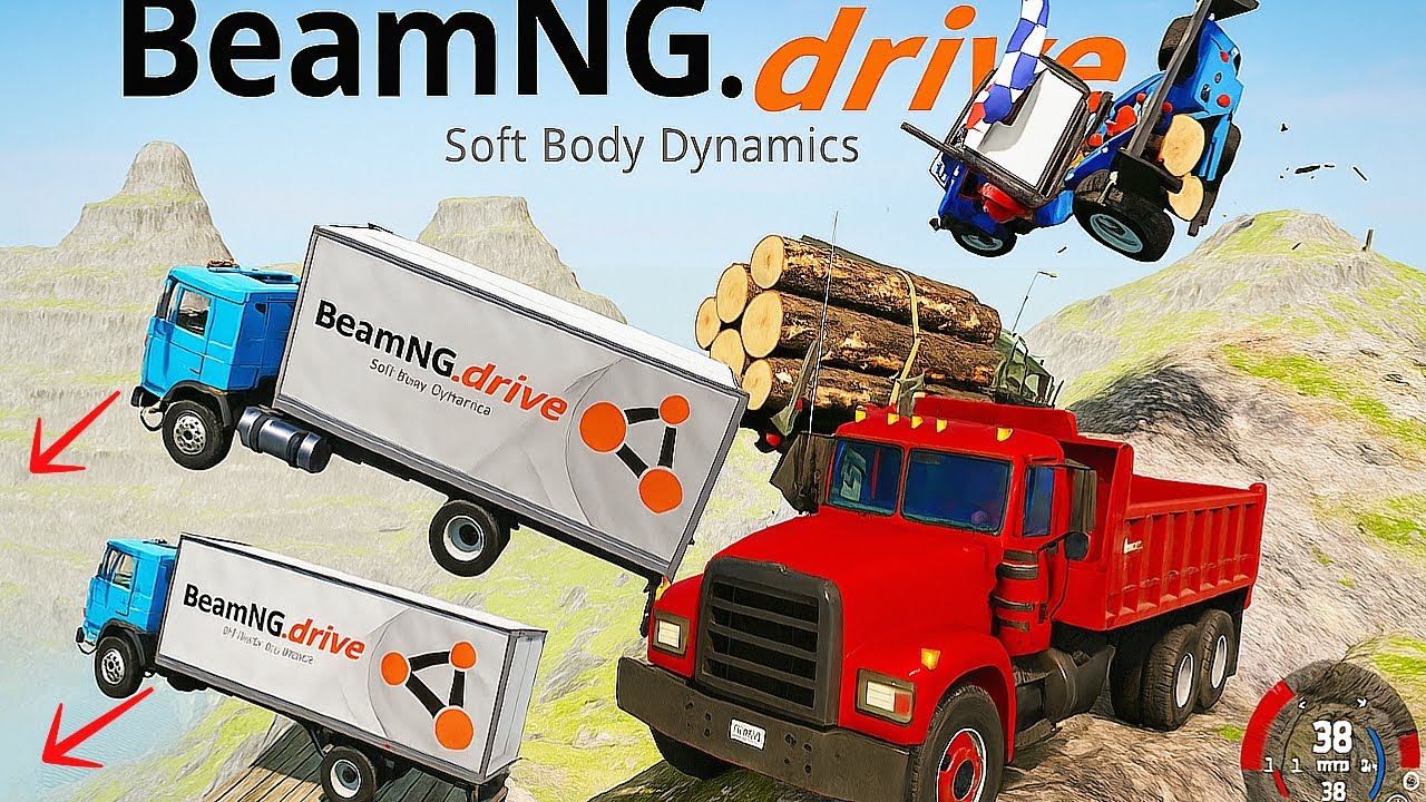 “The Most Dangerous Ramp in the World – Trucks in Free Fall!” - YouTube
