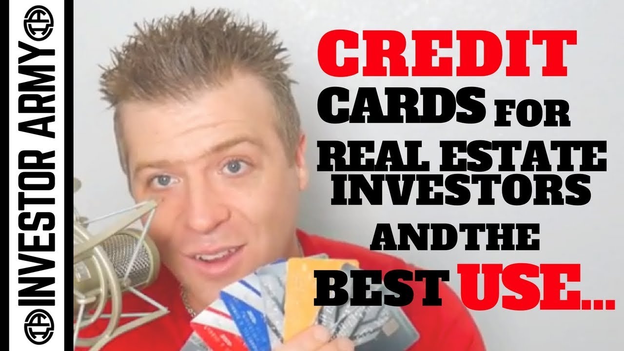 Credit cards for Real Estate Investors and the best use... YouTube