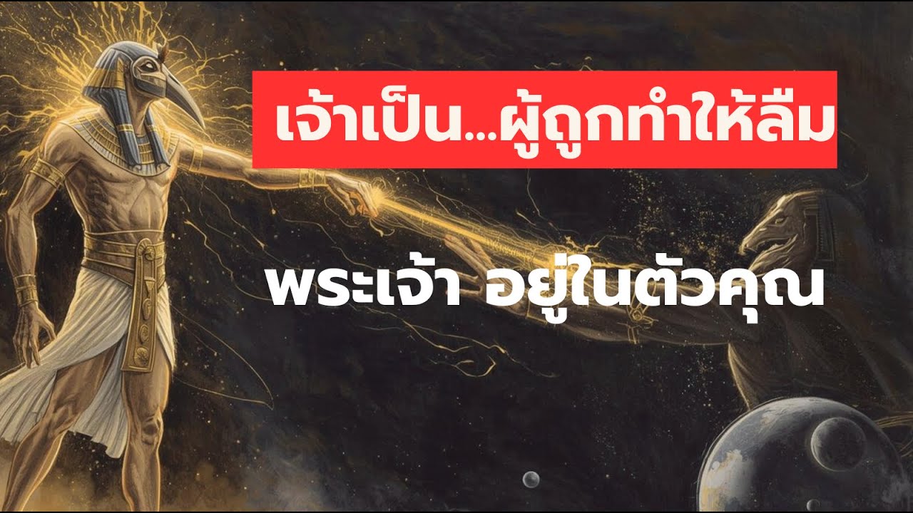 วิดีโอสุดท้ายที่เจ้าต้องดู เพื่อปลดปล่อย 'พระเจ้า' ในตัวอง by Thoth