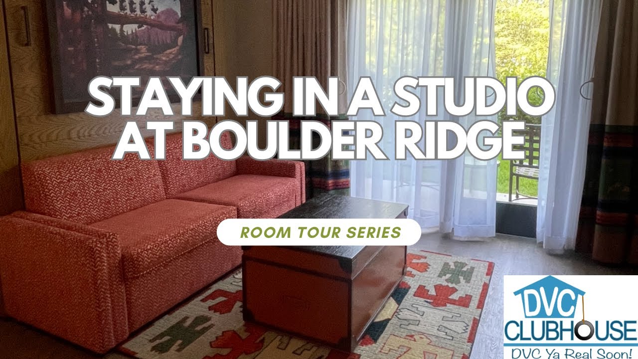 Staying in a Boulder Ridge Studio - YouTube