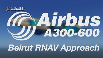 Airline2Sim iniSimulations Airbus A300-600R - How to fly a non ILS Approach using PROFILE (Re-Edit)