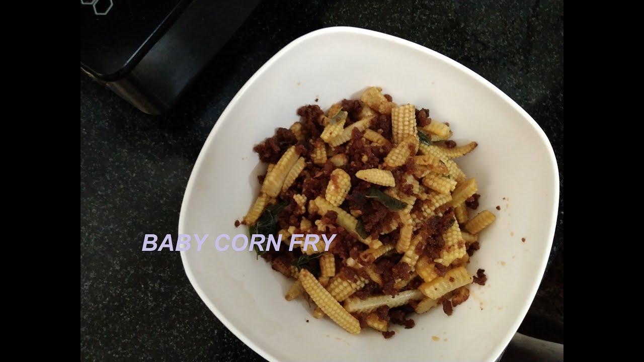 Easy Baby corn fry YouTube