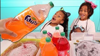 Don't Choose The Wrong Giant Fanta Soda Slime