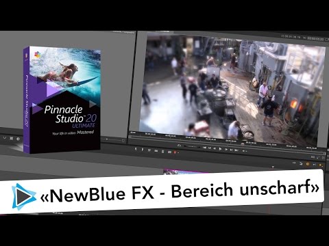 Newblue Video Essentials 3 Mit Pinnacle Studio 20 Tilt Shift Video Tutorial Youtube