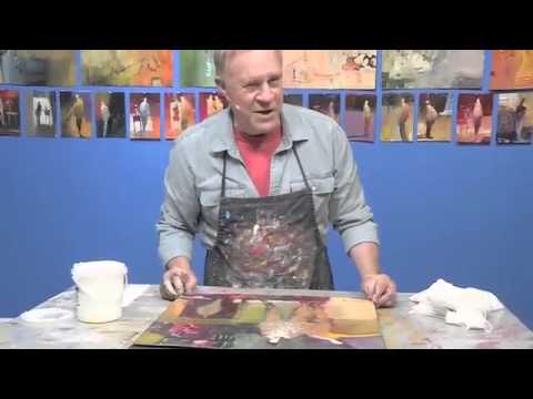 BobBlast 72 "How to Use a Canvas and Glue to Mount a Painting"