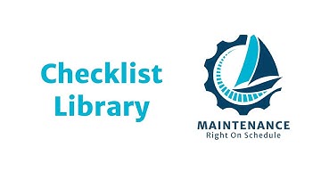 Using the MaintenanceROS Checklist Library
