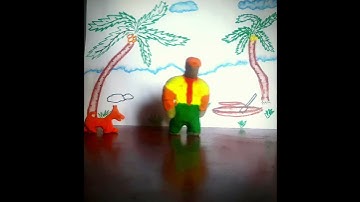 Simple Stop motion using clay.