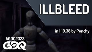 Illbleed by Punchy in 1:19:38 - Awesome Games Done Quick 2023