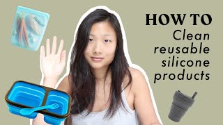 HOW TO: CLEAN SILICONE PRODUCTS | When sustainable food containers or bakeware get sticky