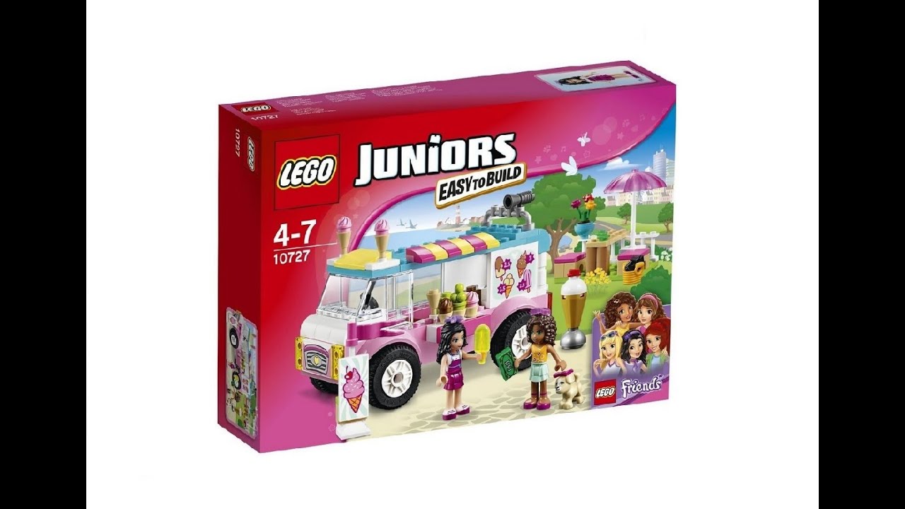 LEGO Juniors 10727 Emma’s Ice Cream Truck, Лего Джуниорс 10727Фургон с мороженым Эммы