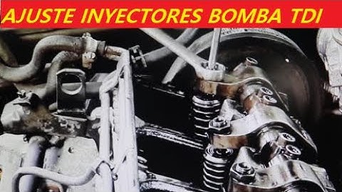 AJUSTE inyectores bomba motor TDI, más potencia, menos consumo, humos, vibraciónes, este es un bkd