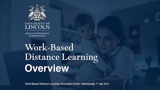 Work-Based Distance Learning Information Event