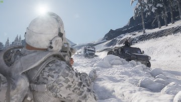Snowdrop Stealth Gameplay | Ultra Realistik Graphics 4K UHD |  Ghost Recon Breakpoint