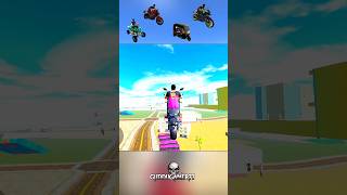 Bike vs Car Stunt 💥 | Challenge Video indian bike Driving 3D 🤩 | #indianbikedriving3d #gta