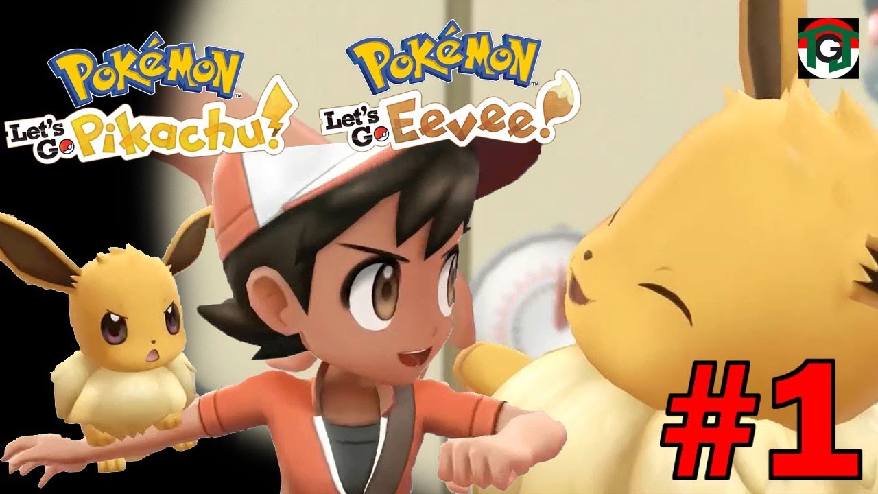 THIS GAME IS SO PRETTY!! -Pokemon Let's Go Pikachu and Eevee Let's Play #1