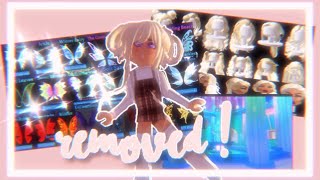 everything that’s been removed from royale high! || ♡