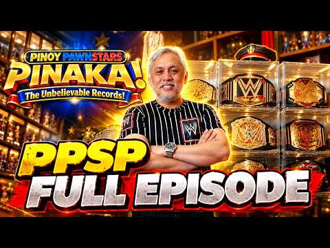 PINAKA: The Most Unbelievable Record. Pinakamaraming Wrestling Action Figures!
