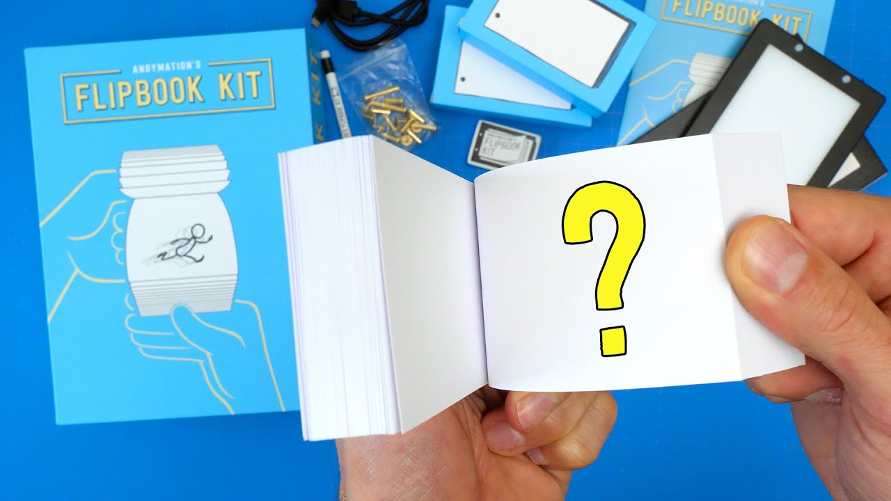 We're re-releasing our best selling Flip Book Kit! We know first