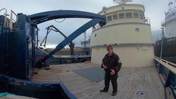 Forward Deck - On Board the R/V Tiglax