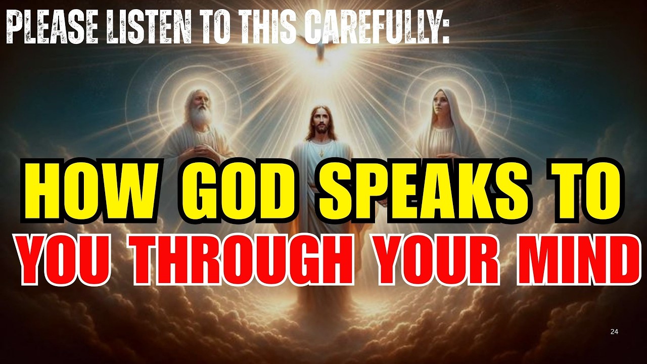 Did You Know God Can Speak to You Through Your Mind Stop Ignoring Him! Biblical Wisdom