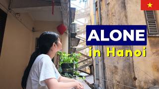 A Day Off Living Alone in Hanoi 🇻🇳 | Hidden Bookstore, Local Food & Old Hanoi