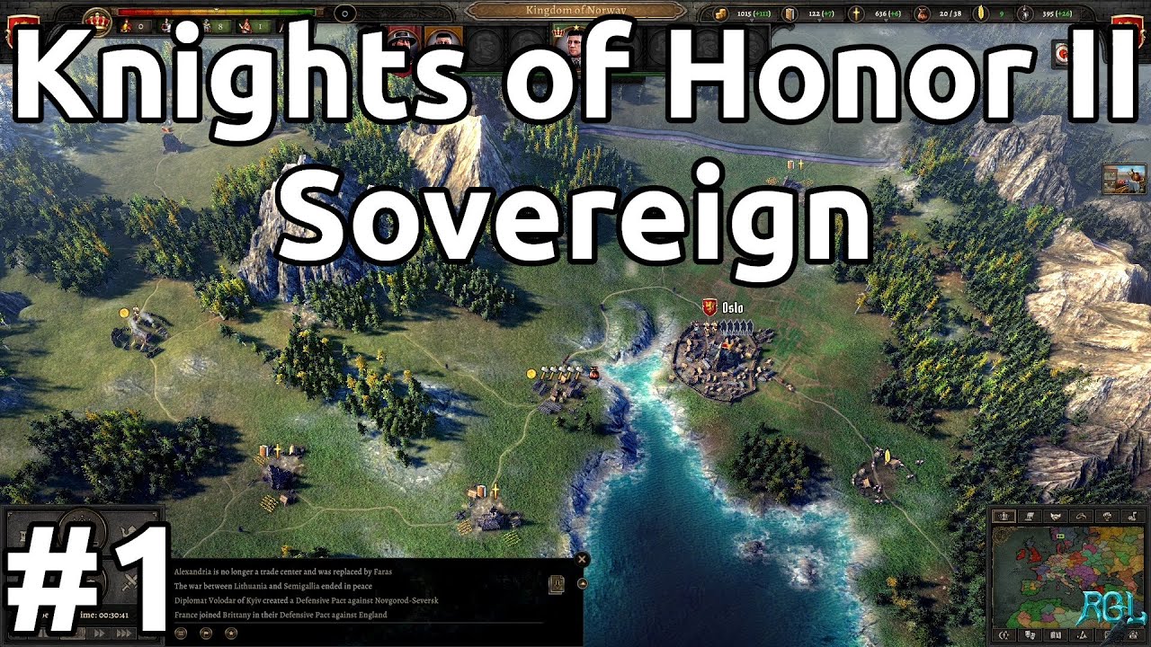 Knights of Honor II: Sovereign Gameplay (PC) 