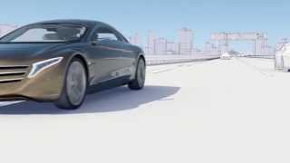 Mercedes-Benz Car2X Communication - traffic jam | AutoMotoTV