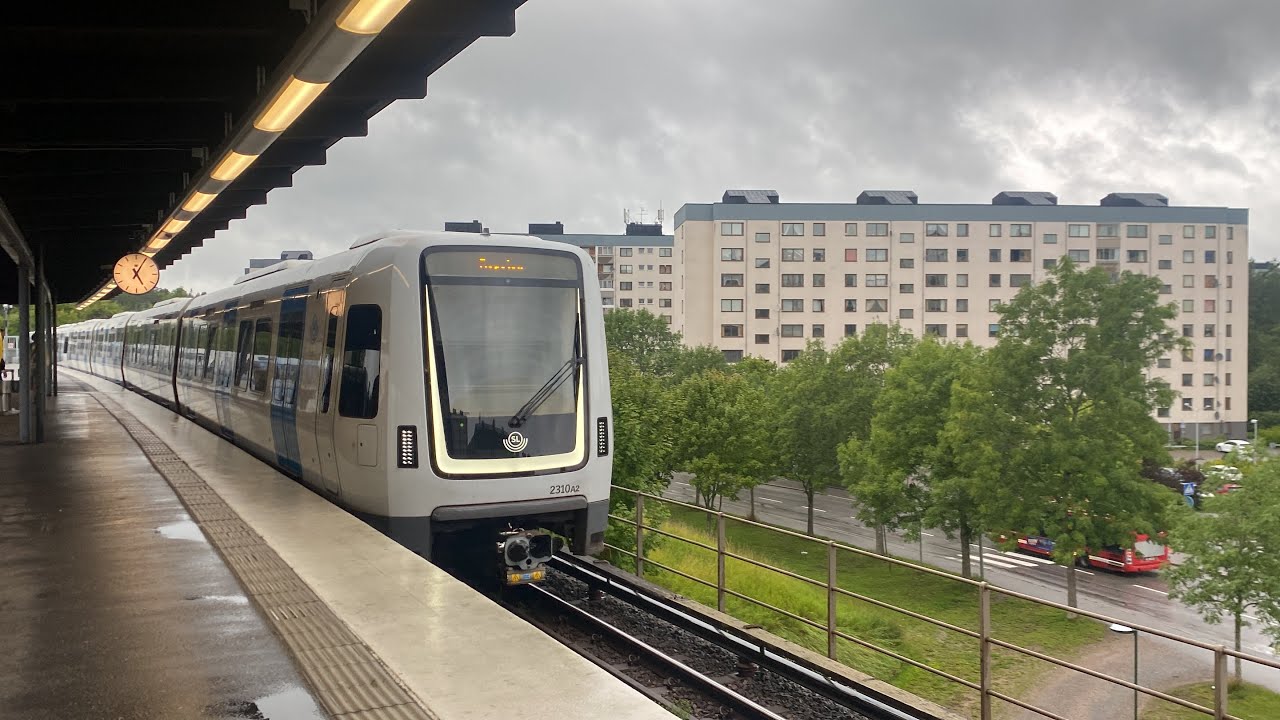 Utforskar Röda Linjen! Del 3(Hägerstensåsen-Aspudden)