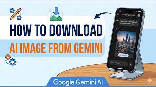 How to Download AI Image From Google Gemini AI App